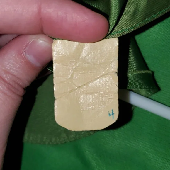 Vintage 60s Gay Gibson 100% Virgin Wool Mod Collar Dress - Picture 15 of 16